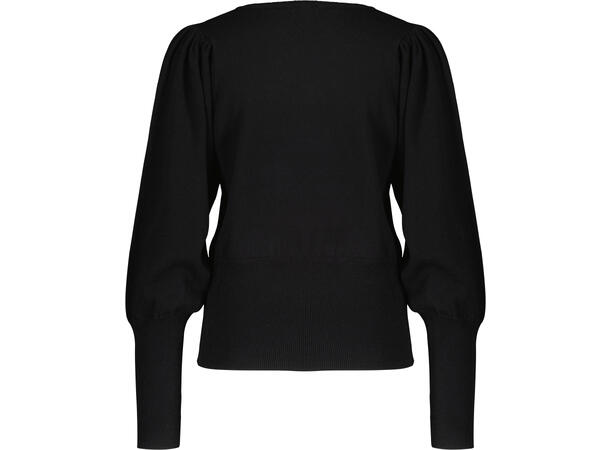 Bianca Sweater Black L Merino puffed sweater 