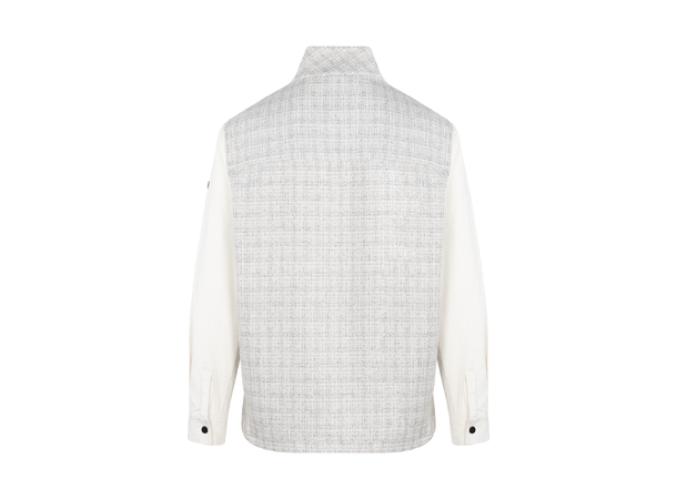 Birk Half-zip Cream M Kangaroo pocket sweater 