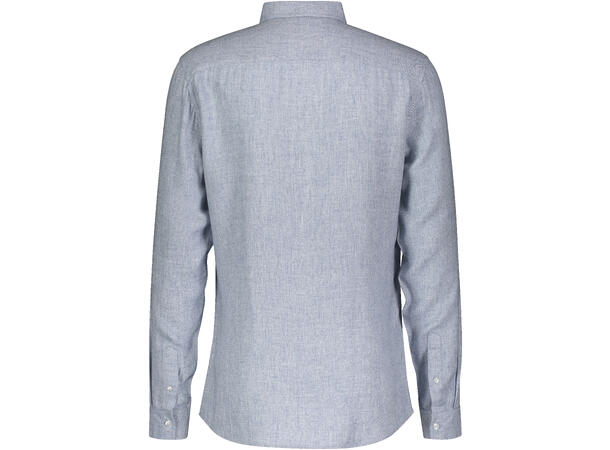 Carlton Shirt Light blue melange M Brushed cotton shirt 