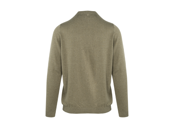 Curtis Sweater Dusty Olive M Bamboo r-neck 