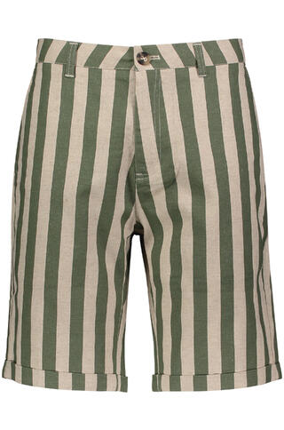 Felix Shorts Stripe Linen stretch shorts
