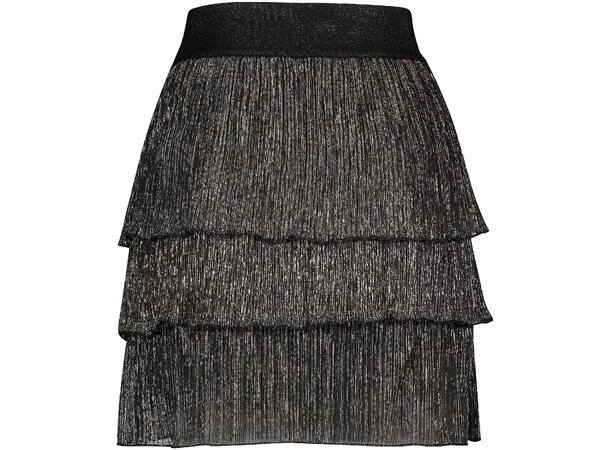 Gal Skirt Black S Glitter layer skirt 