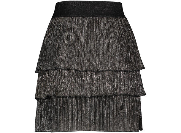 Gal Skirt Black S Glitter layer skirt