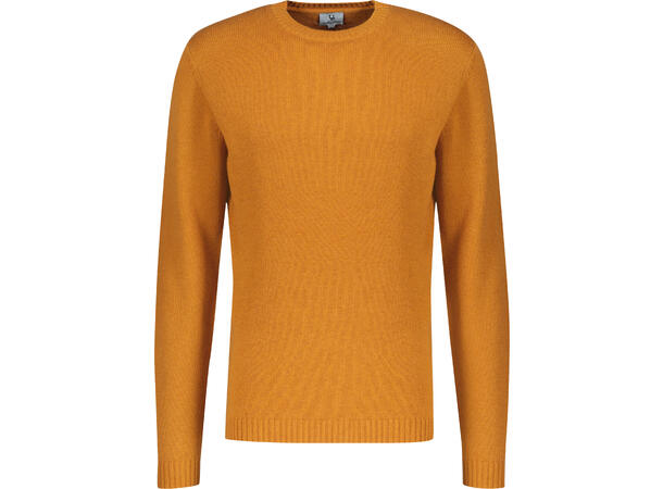 Hasse Sweater Warm ochre L Lambswool sweater 