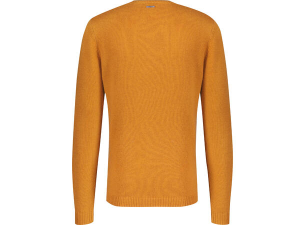 Hasse Sweater Warm ochre L Lambswool sweater 