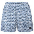 Hawaii Shorts AOP Navy Zig zag S Printed swim shorts
