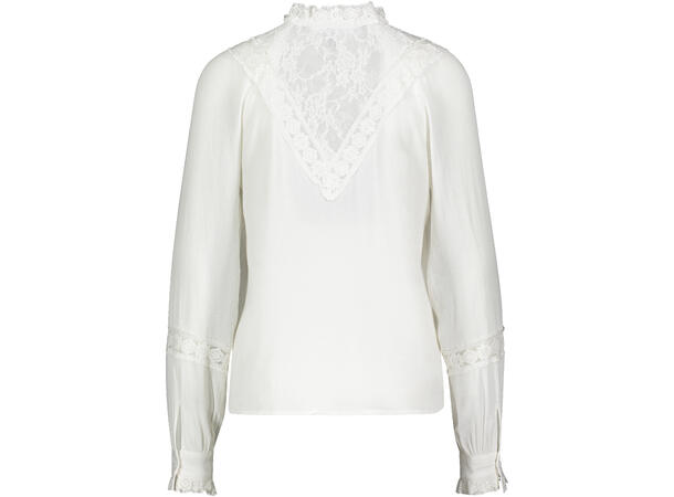 Jackie Blouse Offwhite XS Viscose lace top 
