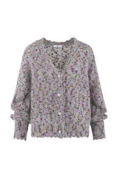 Joanna Cardigan Mohair neps cardigan