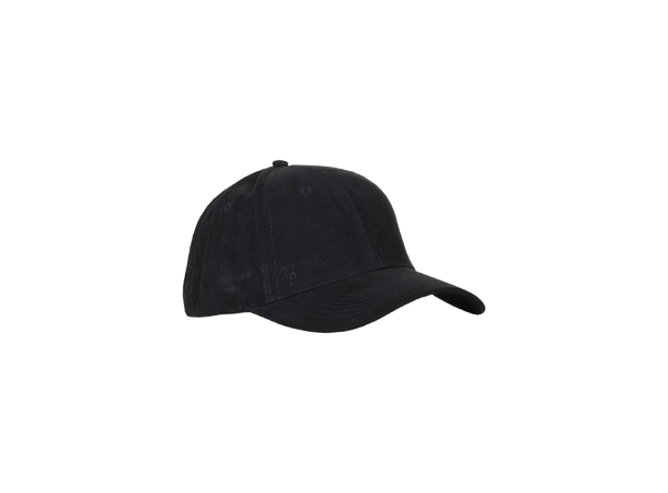 Kelly Cap Black One Size Faux suede cap 