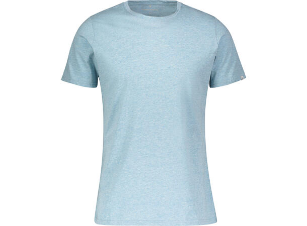 Niklas Basic Tee Turquoise S Basic cotton T-shirt 