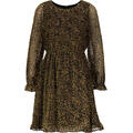 Ninette Dress Olive XS Velvet dots dress