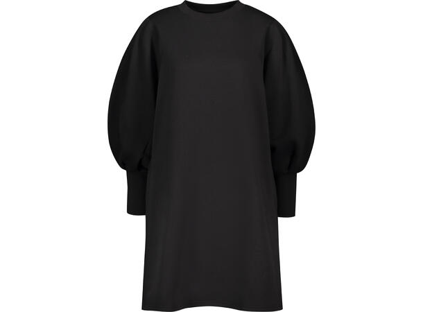 Nini Dress Black XL Puffed sweatshirt dress 