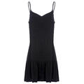Rankin Dress Black XS Linen slub mini dress