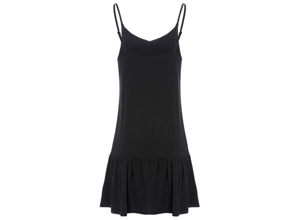 Rankin Dress Black XS Linen slub mini dress 
