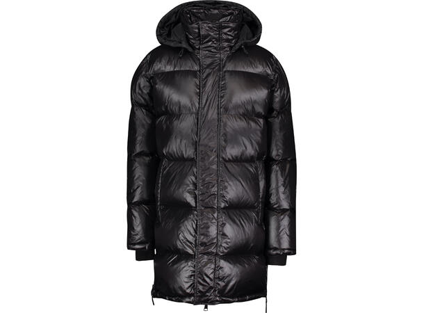 Sidney Down Parka Black S Glossy down parka 