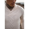 Valon Sweater Sand XL Basic merino sweater
