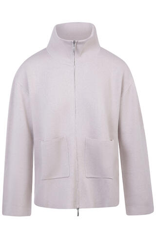 Yvette Cardigan 2-way zip cardigan