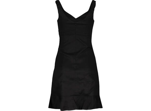 Annie Dress Black L Linen mini dress 