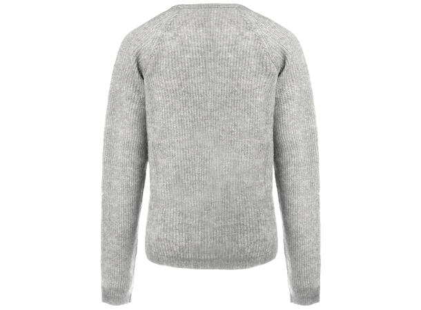 Betzy Sweater Light Grey Melange S Mohair r-neck 