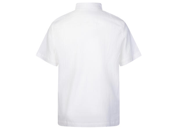 Capri Shirt White M Cotton crepe stretch SS 