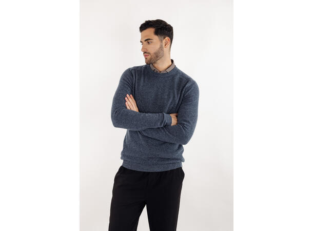 Constantin Sweater Denim S Wool r-neck 