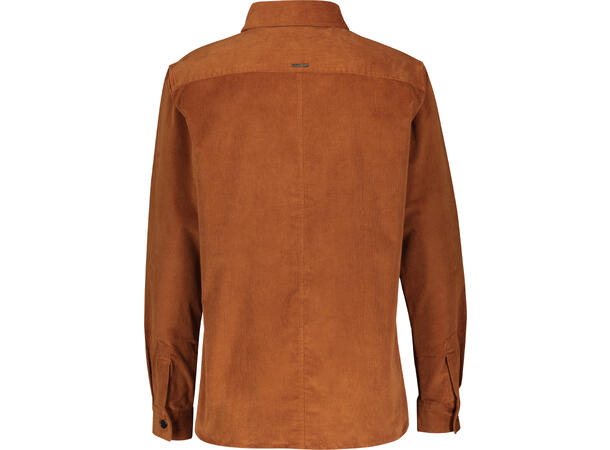 Curt Overshirt Rust XL Stretch corduroy overshirt 