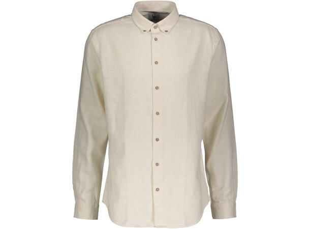 Declan Shirt White S Linen/Viscose Shirt 