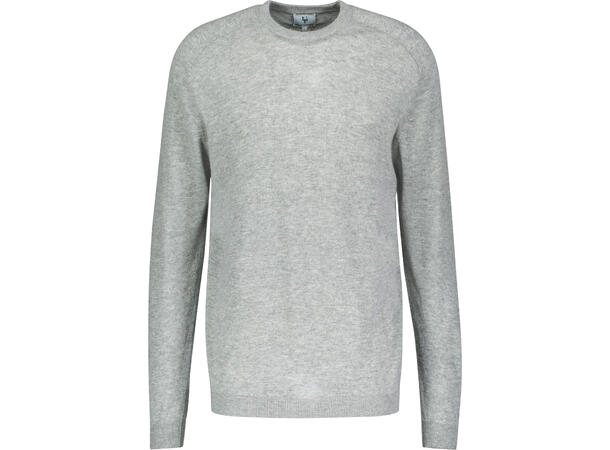 Ethan Sweater Grey M Wool r-neck 