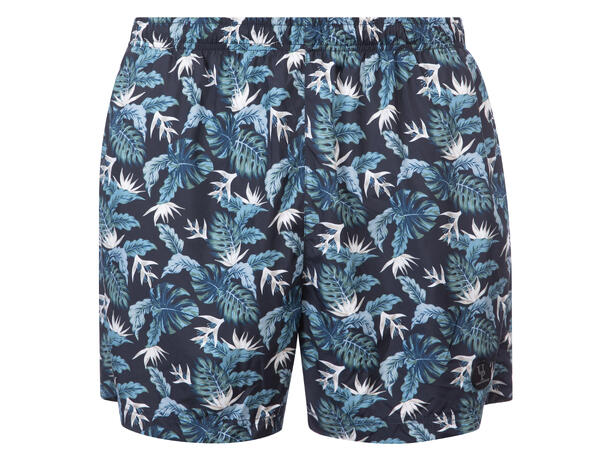 Hawaii Shorts AOP Navy jungle AOP M Printed swim shorts 