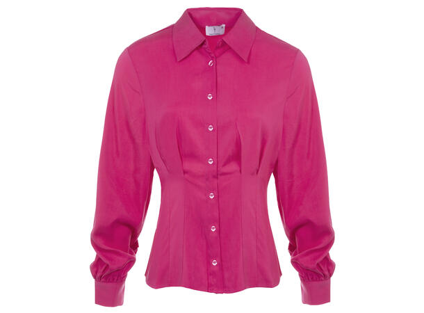Lela Blouse Magenta XS Cupro stretch blouse 