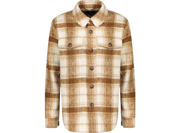 Luigi Overshirt Rust check M Check overshirt 