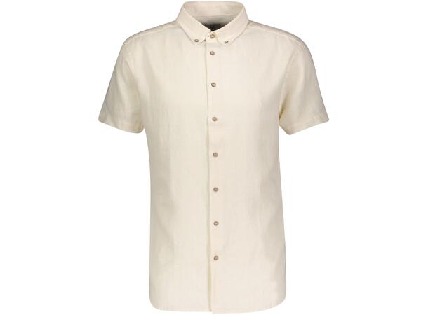 Sawyer Shirt White M SS linen shirt 