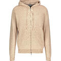 Sting Hoodie Champagne S Knitted zip hoodie