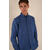 Declan Shirt Mid blue melange S Linen/Viscose Shirt 