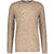 Marc Sweater Sand Melange L Merino blend r-neck 