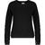 Betzy Sweater Black XS Mohair r-neck 