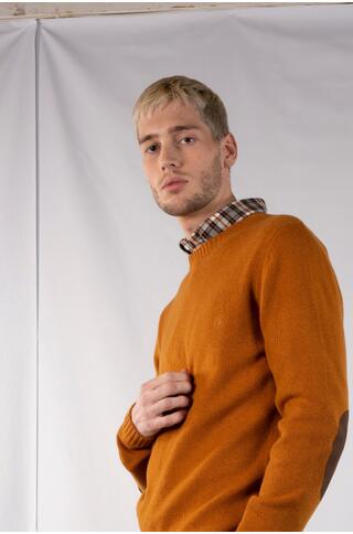 Basse Sweater Lambswool with patch