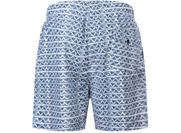 Hawaii Shorts AOP Navy Zig zag L Printed swim shorts 