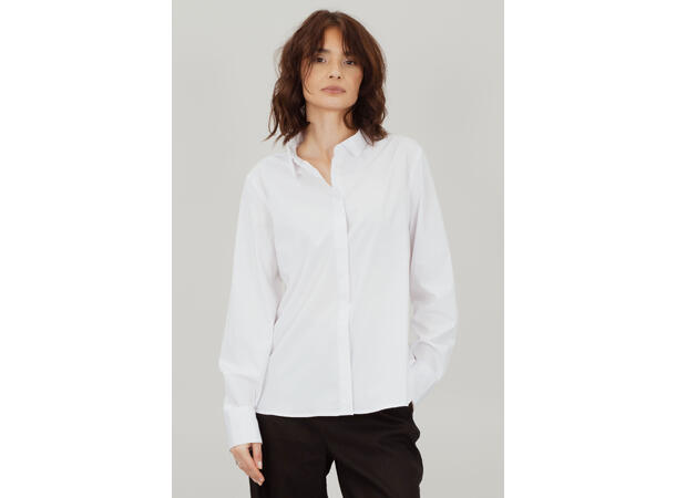 Mimi Shirt White S Basic bamboo shirt 