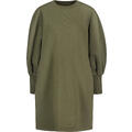 Nini Dress Olive Night S Puffed sweatshirt dress