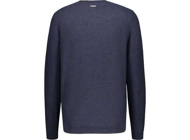 Sten Sweater Shanty S Brick pattern merino blend 
