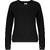 Betzy Sweater Black S Mohair r-neck 