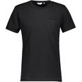Andre Tee Black S T-shirt pocket