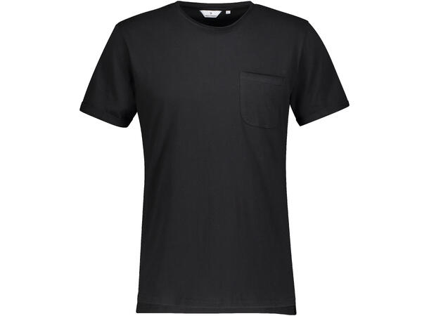 Andre Tee Black S T-shirt pocket 