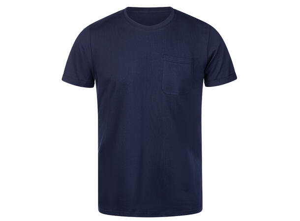 Andre Tee Navy S T-shirt pocket 