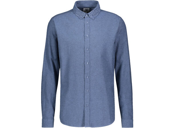 Cobain Shirt Mid blue S Brushed cotton shirt 