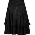 Elaine Skirt black XS EcoVero wide waist skirt