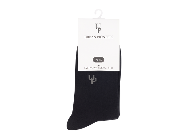 Everyday Socks 3pk Black 35-38 3pk bamboo socks 