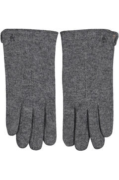 Julius Glove Mid grey One Size Wool glove