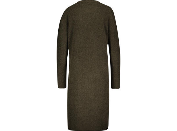 Kelsey Dress Olive XL Alpaca t-neck dress 
